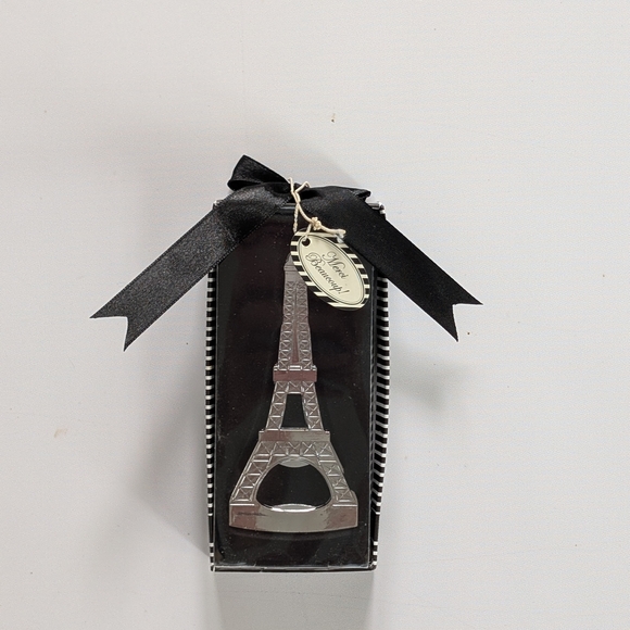 Kate Aspen Other - Kate Aspen Eiffel Tower Bottle Opener - Black and Silver